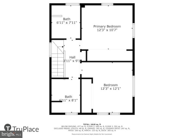 4311 Ellicott St NW, Washington, DC 20016 - floor plan / room layout