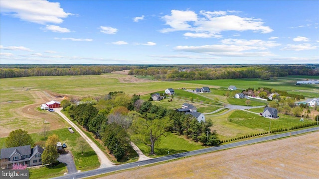 overview of rural landscape featuring a tree filled landscape