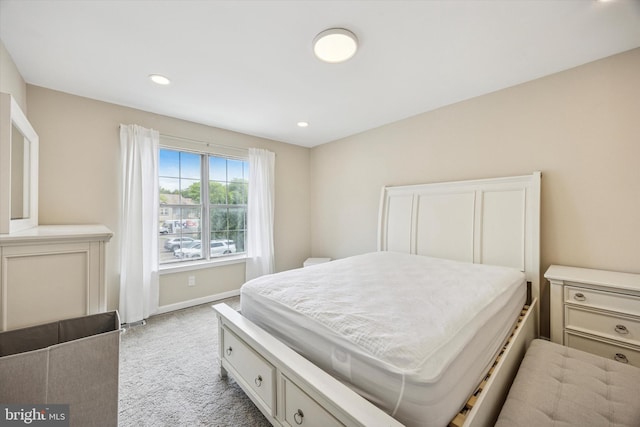 417 Jamestown Ct, Mount Laurel, NJ 08054 - bedroom with light carpet, baseboards, and recessed lighting