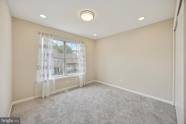 417 Jamestown Ct, Mount Laurel, NJ 08054 - spare room featuring carpet, baseboards, and recessed lighting