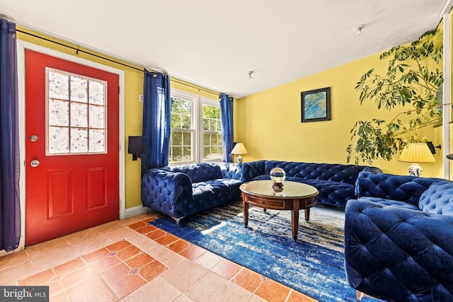 view of living area
