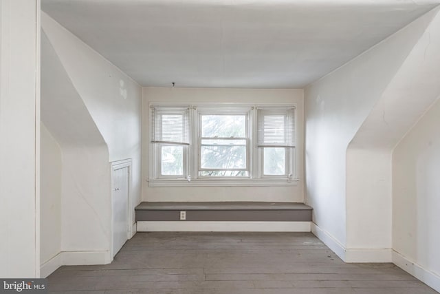 1050 Moravia St, Fountain Hill, PA 18015 - bonus room featuring baseboards and hardwood / wood-style flooring