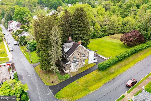1050 Moravia St, Fountain Hill, PA 18015 - birds eye view of property