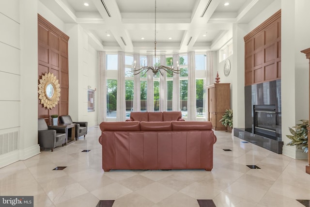 community lobby featuring visible vents