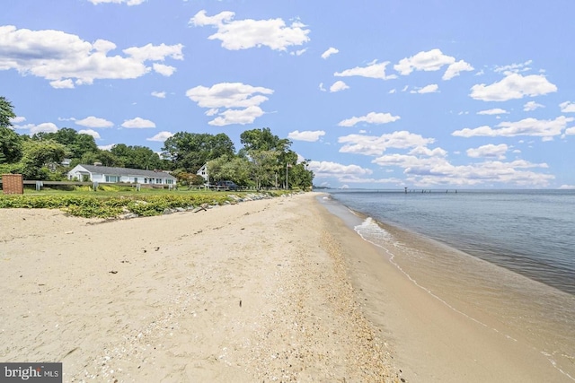 4111 Bayside Rd, Chesapeake Beach, MD 20732 - water view with nearby beach
