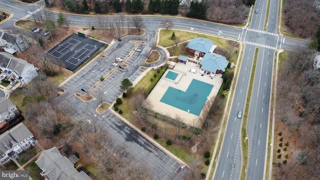 drone / aerial view