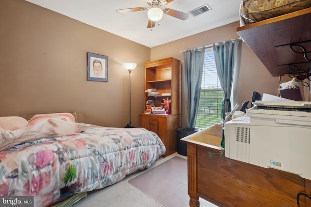 5533 Westcott Cir, Frederick, MD 21703 - bedroom with carpet and ceiling fan
