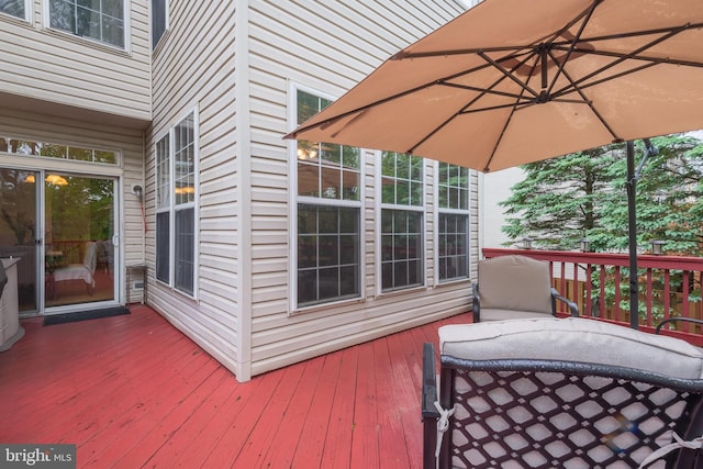 5533 Westcott Cir, Frederick, MD 21703 - view of deck