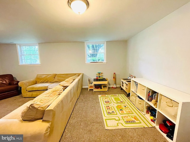 12112 Bayswater Rd, Gaithersburg, MD 20878 - game room with carpet and baseboards