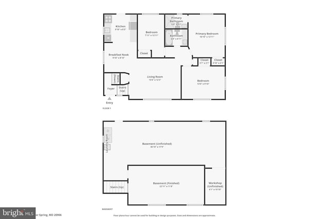 Dauphine St, Silver Spring, MD 20906 - room layout
