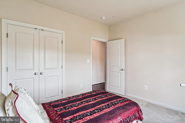 10809 Glowing Hearth Way, Monrovia, MD 21770 - carpeted bedroom with baseboards and a closet