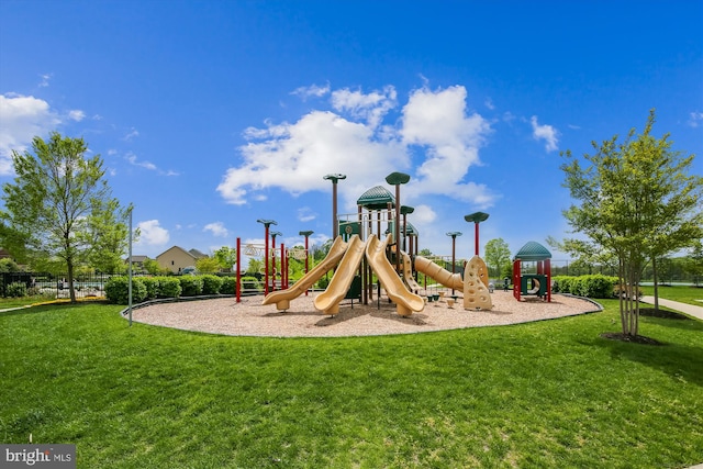 10809 Glowing Hearth Way, Monrovia, MD 21770 - community playground with a yard