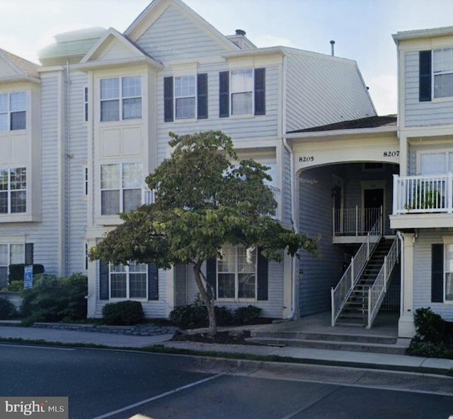 multi unit property featuring stairs