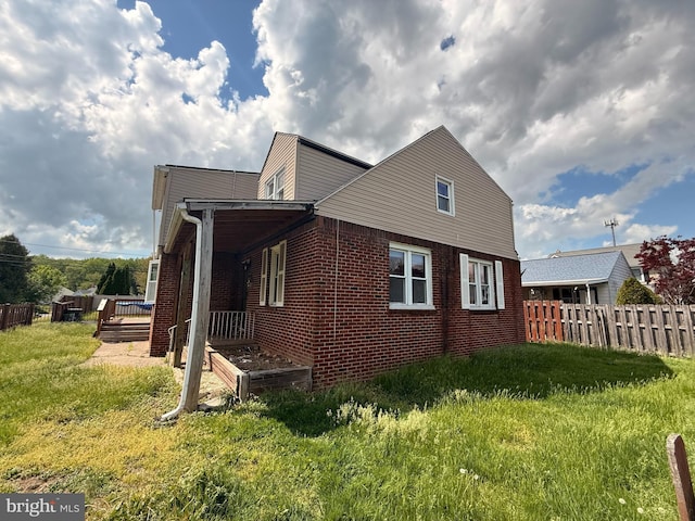4703 Fayette Dr, Bristol, PA 19007 - view of side of home featuring brick siding