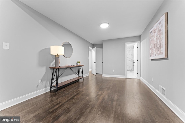 7606 Millrace Rd, Capitol Heights, MD 20743 - unfurnished room with wood finished floors and baseboards