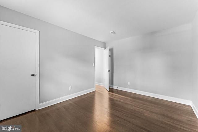 7606 Millrace Rd, Capitol Heights, MD 20743 - spare room featuring wood finished floors and baseboards