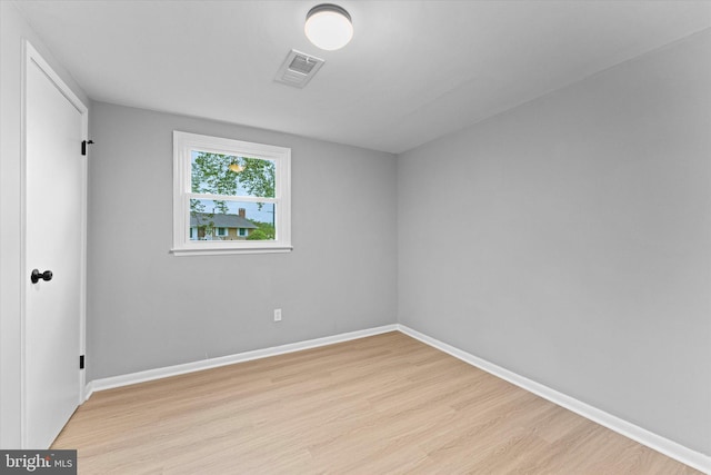 7606 Millrace Rd, Capitol Heights, MD 20743 - unfurnished bedroom featuring light wood-style floors and baseboards