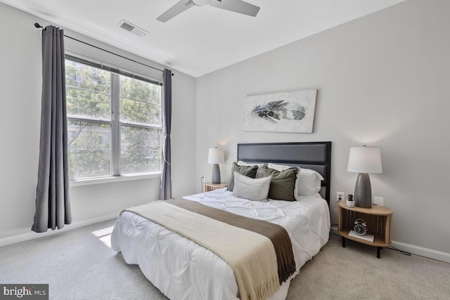 1201 E E W Hwy Unit 208, Silver Spring, MD 20910 - bedroom with carpet floors, baseboards, vaulted ceiling, and a ceiling fan