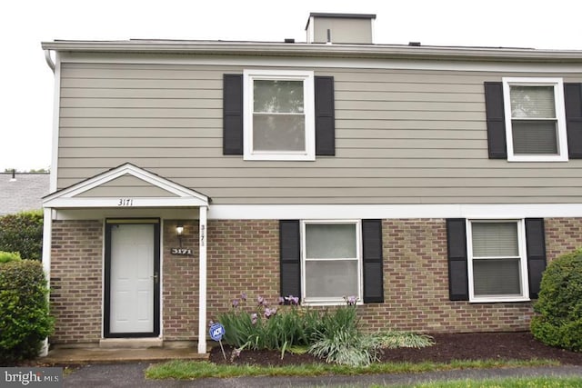 3171 Chester Grove Rd, Upper Marlboro, MD 20774 - view of front of home with brick siding