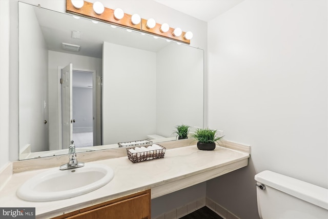 18707 Walkers Choice Rd Unit 6, Gaithersburg, MD 20886 - bathroom featuring toilet and vanity