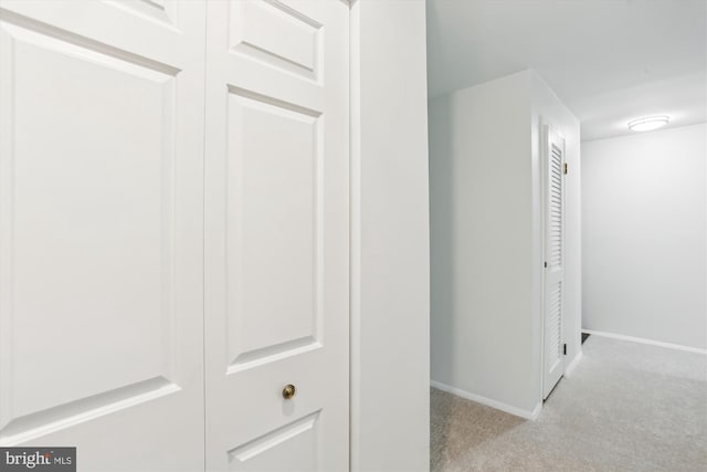 18707 Walkers Choice Rd Unit 6, Gaithersburg, MD 20886 - hall featuring light colored carpet and baseboards