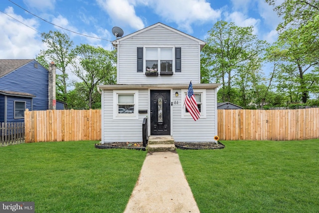 view of front of house