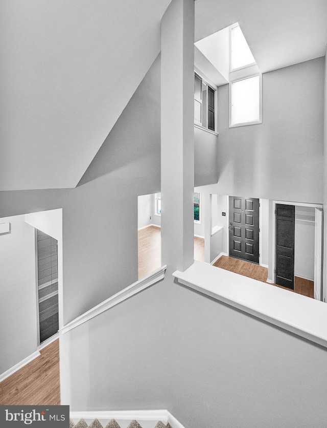 4 Ingham Way, New Hope, PA 18938 - stairs with wood finished floors and baseboards