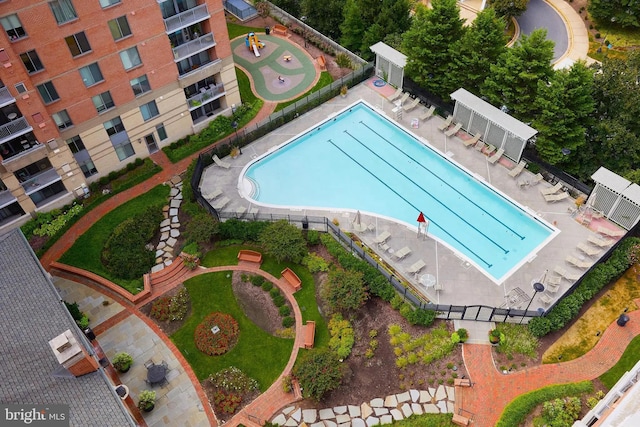 11710 Old Georgetown Rd Unit 1504, North Bethesda, MD 20852 - view of community pool