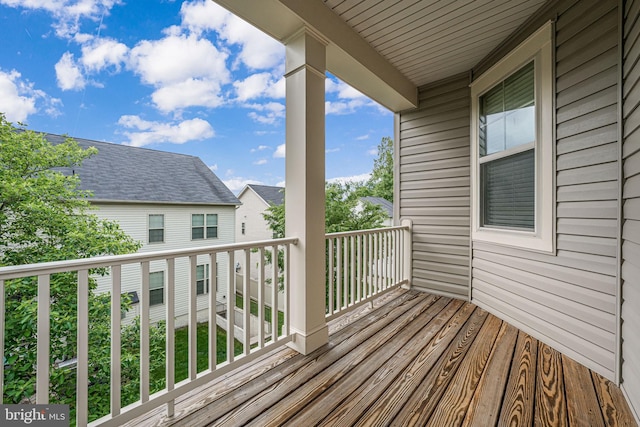14762 Bell Tower Rd, Woodbridge, VA 22193 - view of wooden terrace