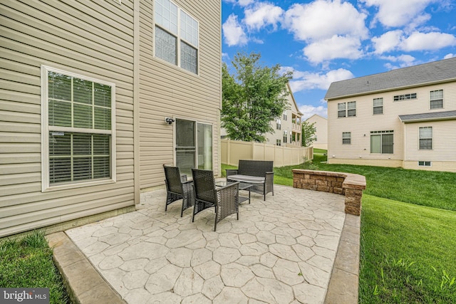 14762 Bell Tower Rd, Woodbridge, VA 22193 - view of patio / terrace