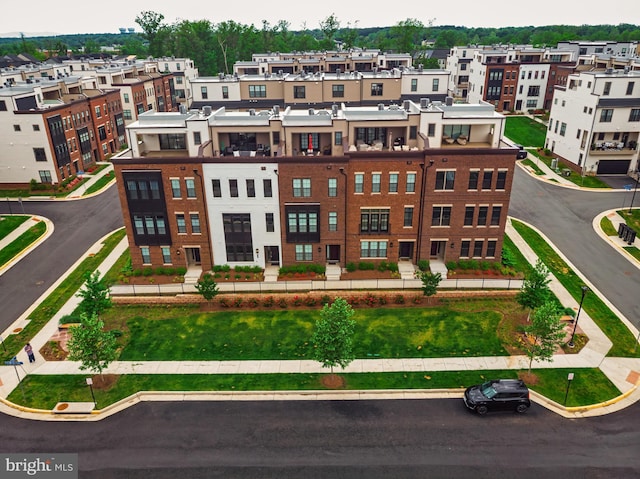 aerial view