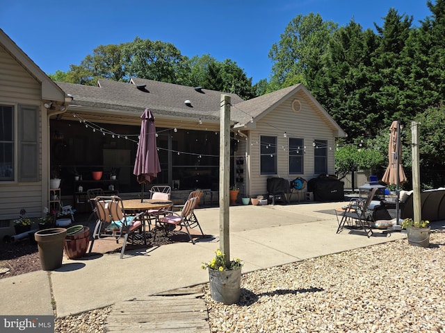 105 Woodview Dr, Harrington, DE 19952 - view of patio / terrace featuring outdoor dining space