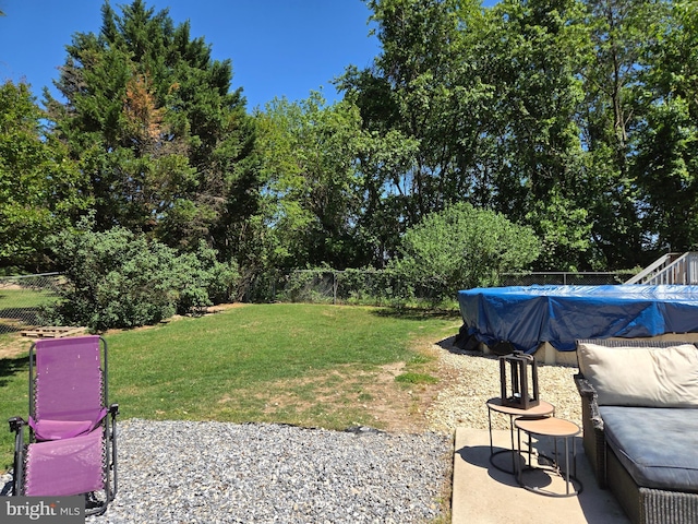105 Woodview Dr, Harrington, DE 19952 - view of yard featuring a patio area