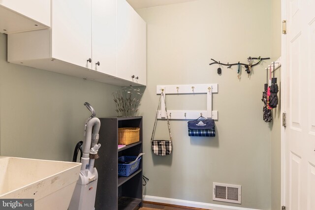 laundry room featuring a sink