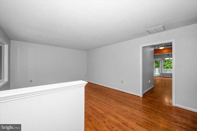 4211 Springview, Jefferson, MD 21755 - spare room with wood finished floors and baseboards