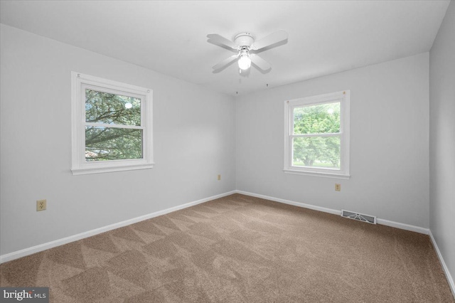 4211 Springview, Jefferson, MD 21755 - empty room with carpet flooring, baseboards, and a ceiling fan