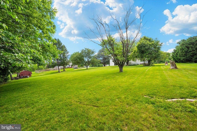 4211 Springview, Jefferson, MD 21755 - view of green lawn with an outdoor structure