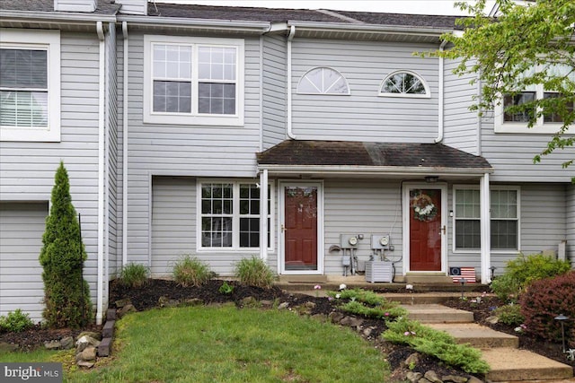 54 Old Mill Ln, Holland, PA 18966 - view of front of house featuring a shingled roof