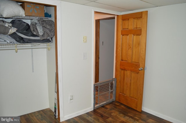 view of closet