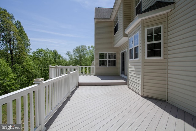 view of deck
