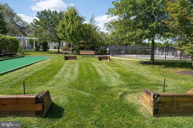 31766 Chablis Ln Unit 76, Lewes, DE 19958 - view of yard with a game area