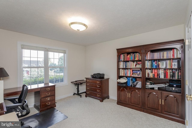2799 Greenway Ct, Rockingham, VA 22802 - carpeted office space featuring baseboards and a textured ceiling