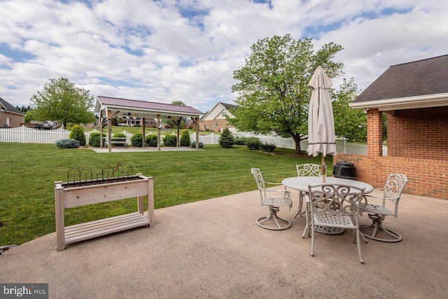 2799 Greenway Ct, Rockingham, VA 22802 - view of patio / terrace with outdoor dining area