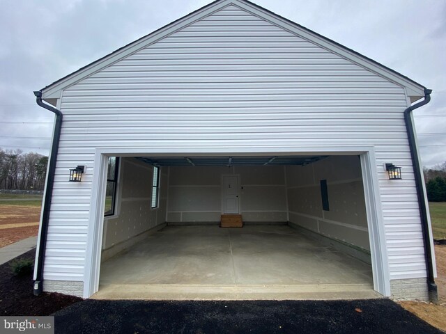 22 Clydesdale Rd, Fredericksburg, VA 22405 - view of garage