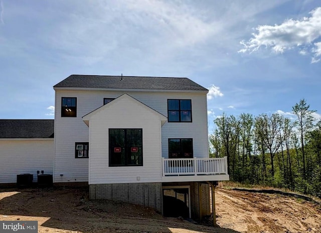 22 Clydesdale Rd, Fredericksburg, VA 22405 - back of house with a deck
