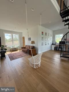 6010 Martinsburg Rd, Berkeley Springs, WV 25411 - living area featuring wood finished floors