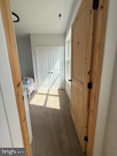 6010 Martinsburg Rd, Berkeley Springs, WV 25411 - corridor featuring carpet flooring