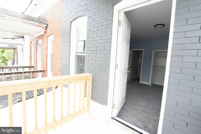3211 Baker St, Baltimore, MD 21216 - doorway to property with brick siding