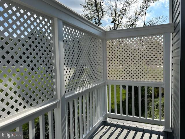 112 Amberfield Ct, Winchester, VA 22602 - view of wooden deck