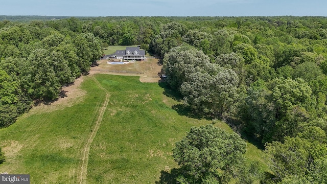 10150 Lapworth Pl, Charlotte Hall, MD 20622 - aerial view of property's location featuring a forest